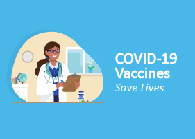 COVID vaccines save lives